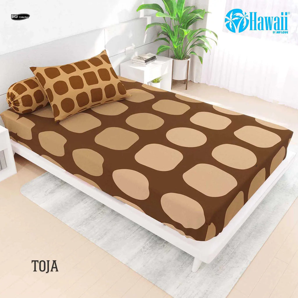 Sprei Hawaii Fitted - Toja - My Love Bedcover