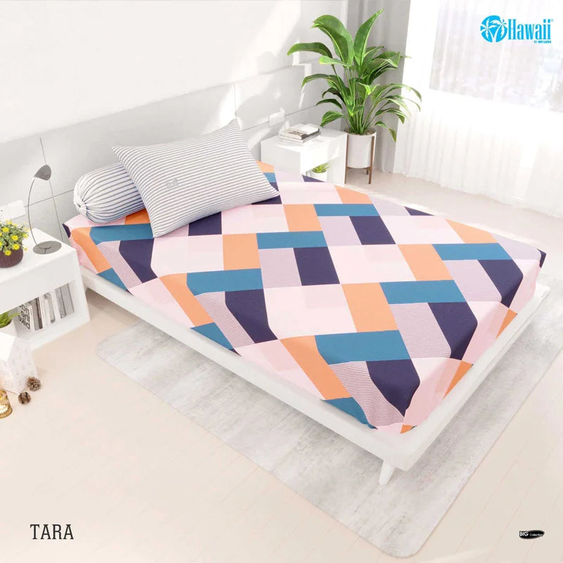 Sprei Hawaii Fitted - Tara