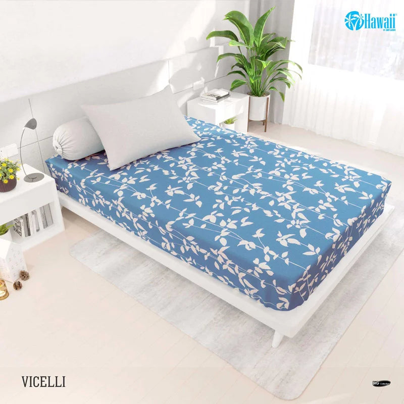 Sprei Hawaii Fitted - Vicelli - My Love Bedcover