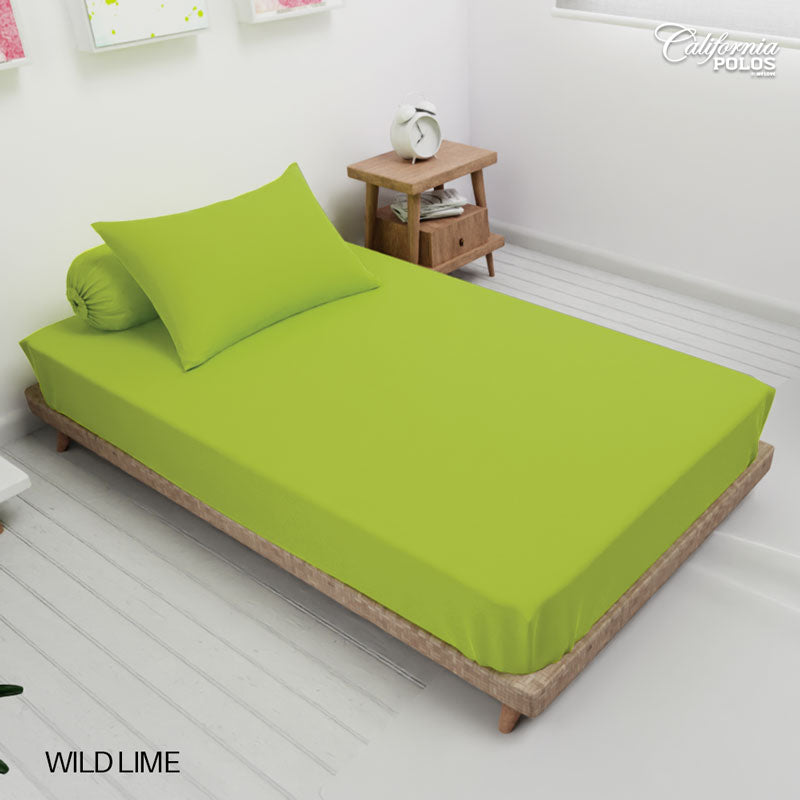Sprei California Polos Fitted - Wild Lime