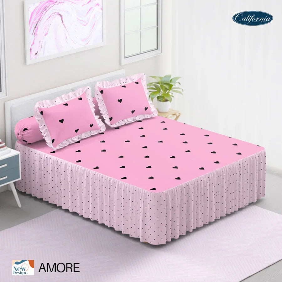 Sprei California Rumbai - Amore - My Love Bedcover