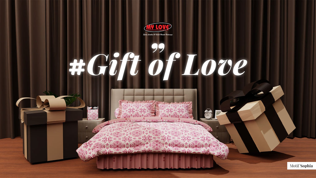 My Love Bedcover Gift of Love