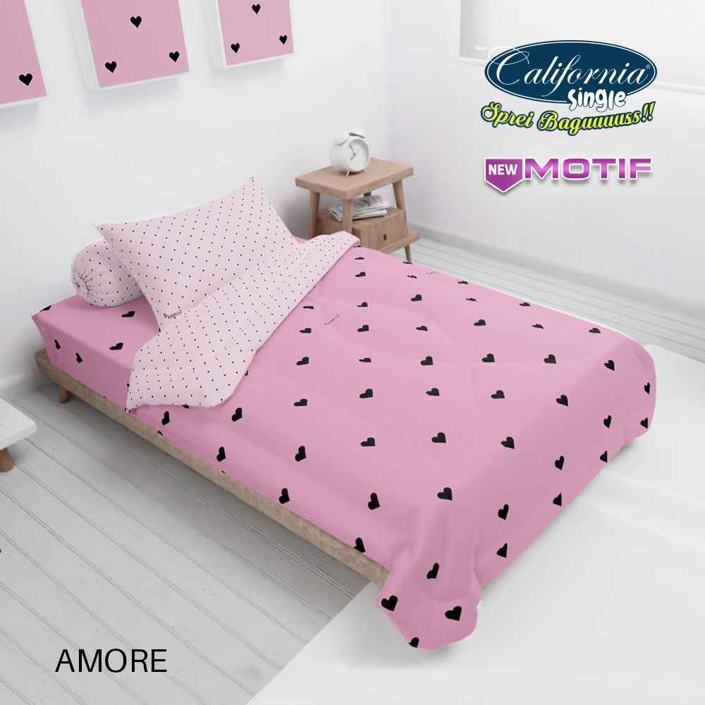Bed Cover California Fitted - Amore - My Love Bedcover