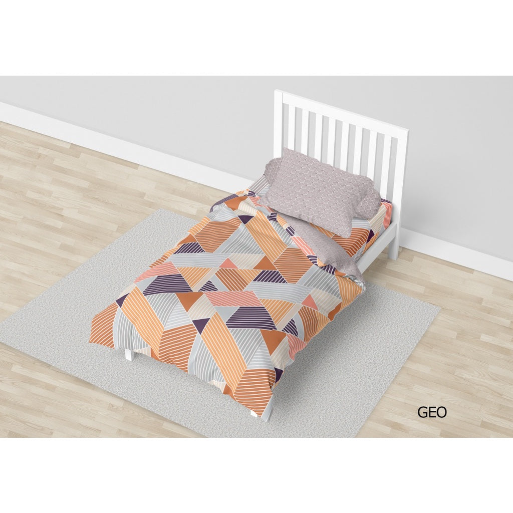 Bed Cover California Fitted - Geo - My Love Bedcover