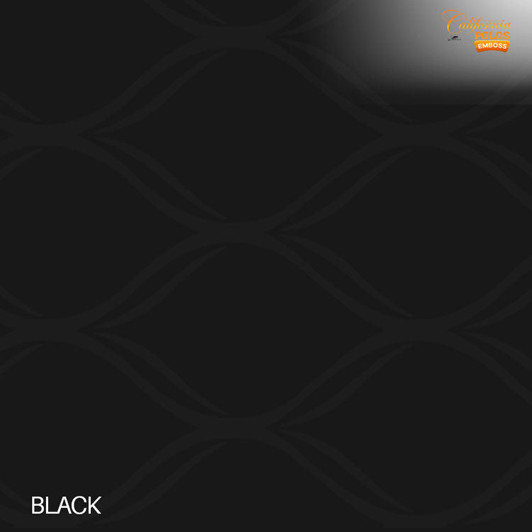 Bed Cover California Polos Fitted - Black