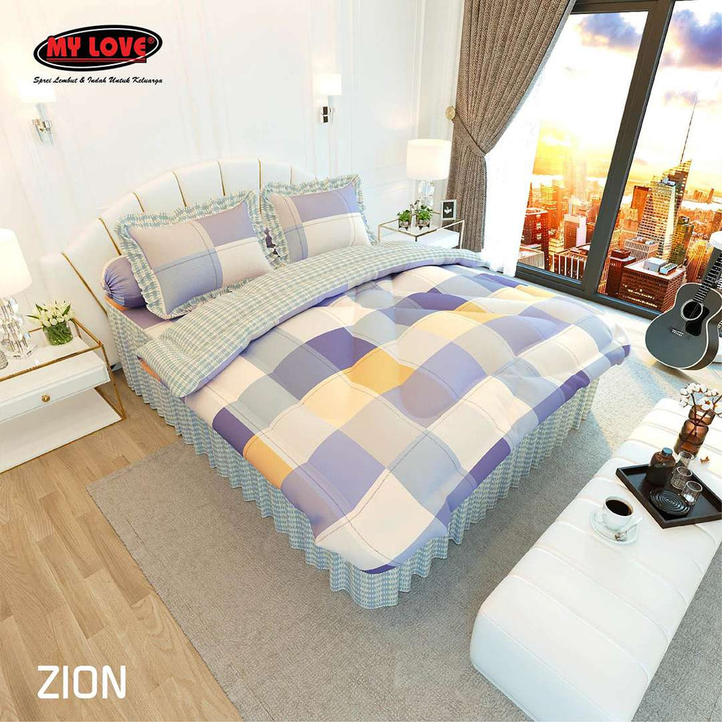 Bed Cover My Love Rumbai - Zion - My Love Bedcover