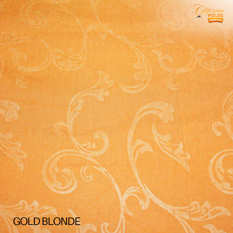 Sprei California Polos Fitted - Gold Blonde - My Love Bedcover
