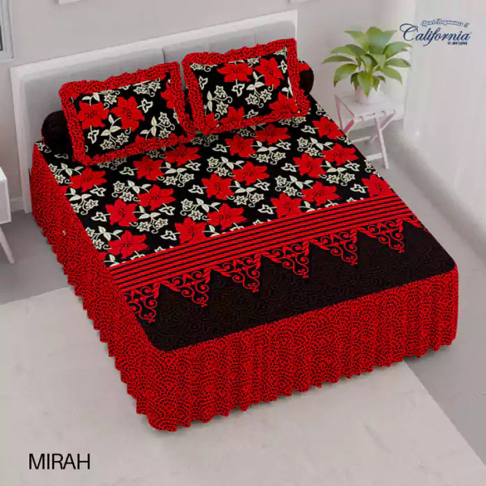 Sprei California Rumbai - Mirah - My Love Bedcover