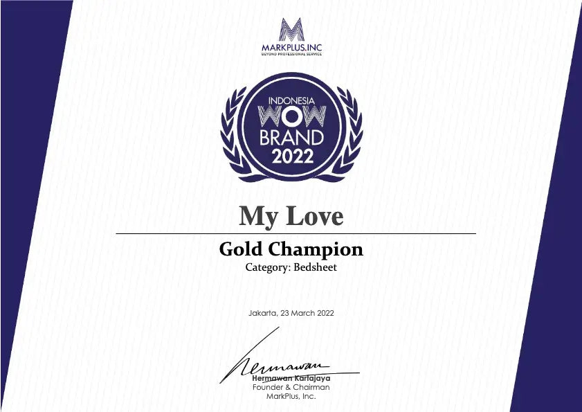 My love mendapat penghargaan Wow Brand