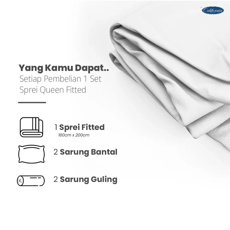 Sprei California Fitted - Kama