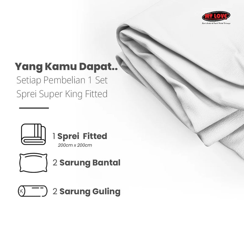 Sprei My Love Fitted - Nimue