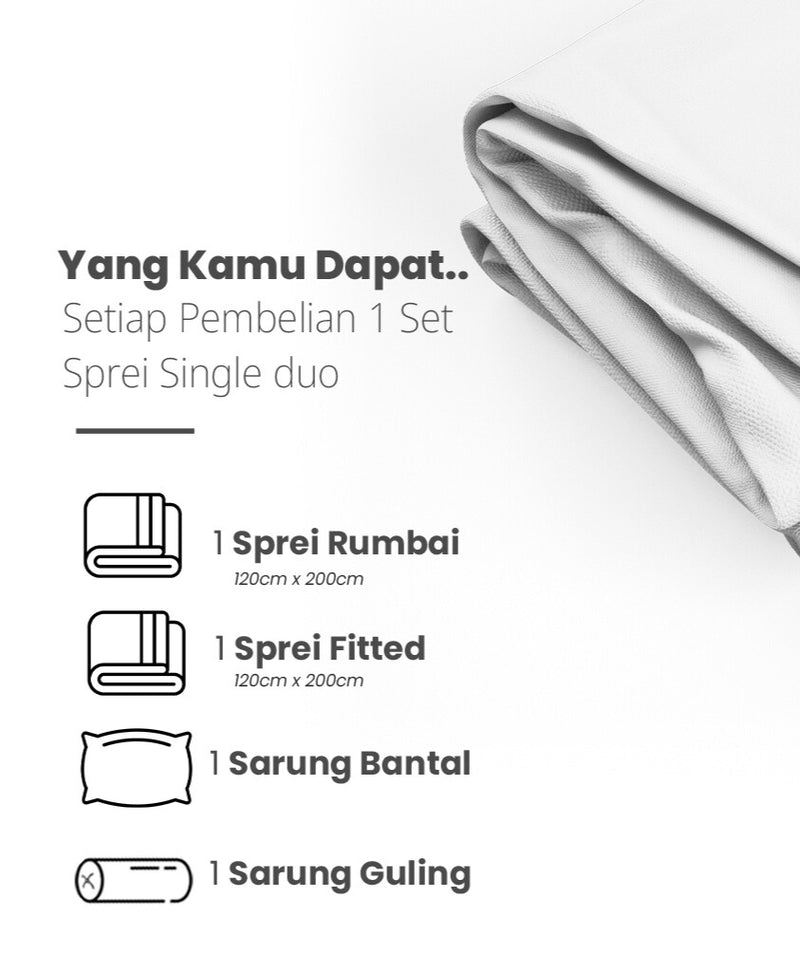 Sprei California Single Duo - Sweet Candy/ Tweety