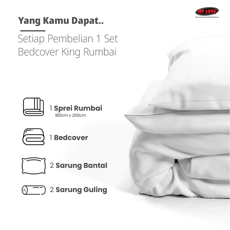 Bed Cover My Love Rumbai - Village