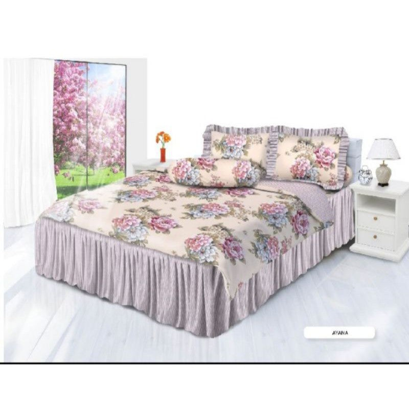 Bed Cover My Love Rumbai - Ayana - My Love Bedcover