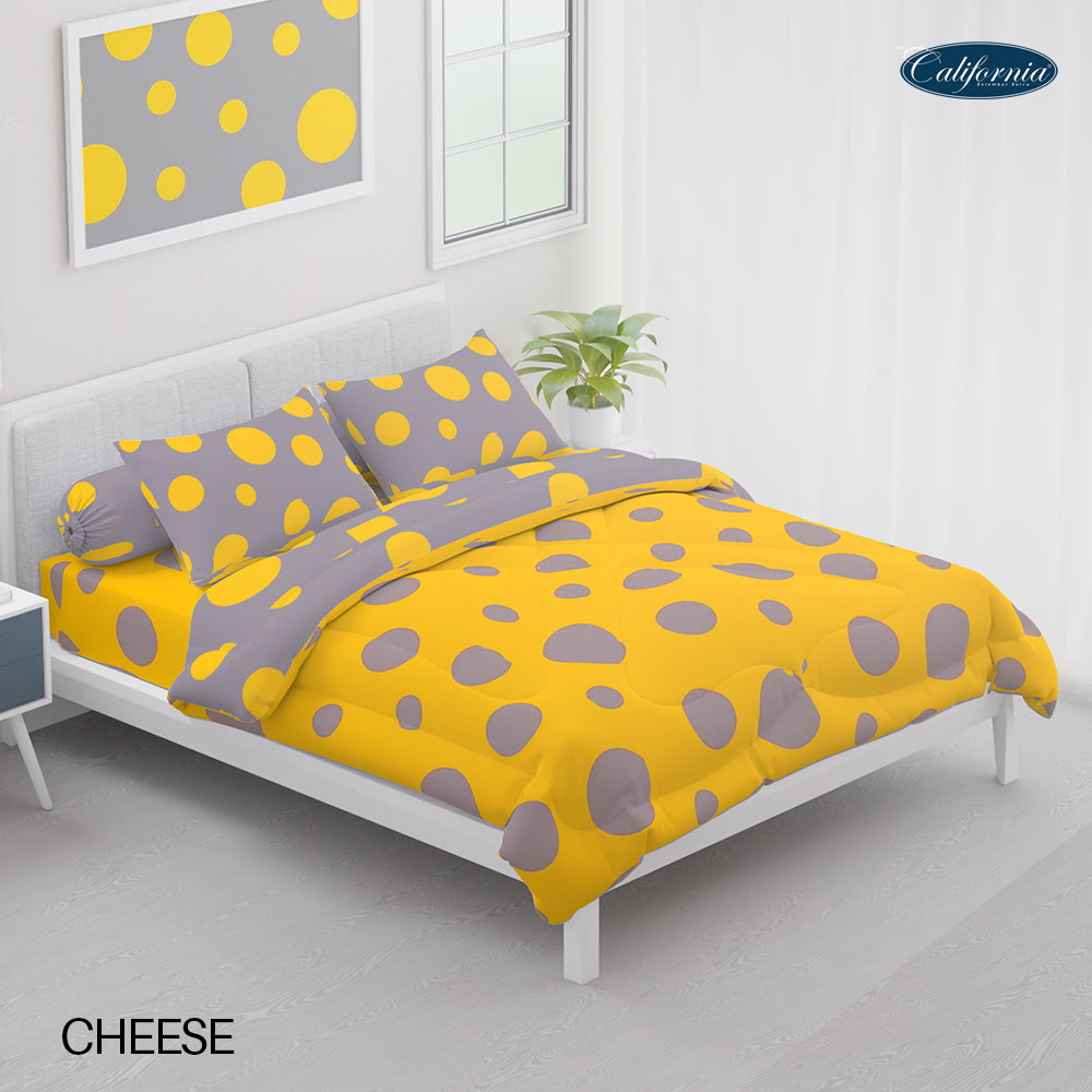 Bed Cover California Fitted - Cheese - My Love Bedcover