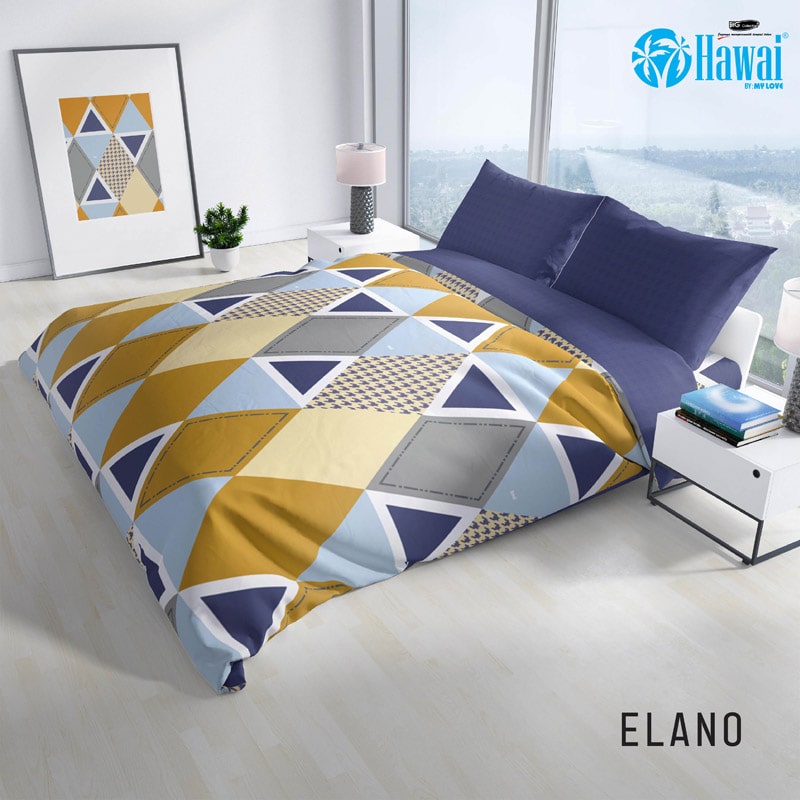 Bed Cover Hawaii Fitted - Elano - My Love Bedcover