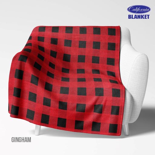 Selimut California - Gingham - My Love Bedcover