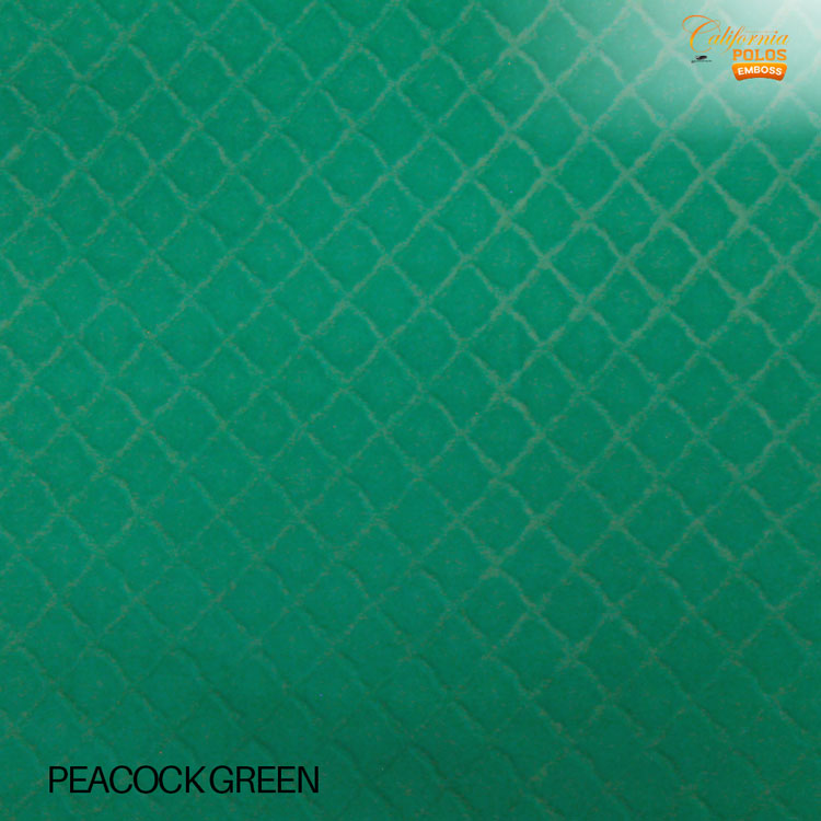 Emposs Sprei California Polos Fitted - Peacock Green