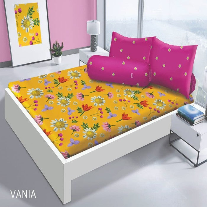Sprei Hawaii Fitted - Vania - My Love Bedcover