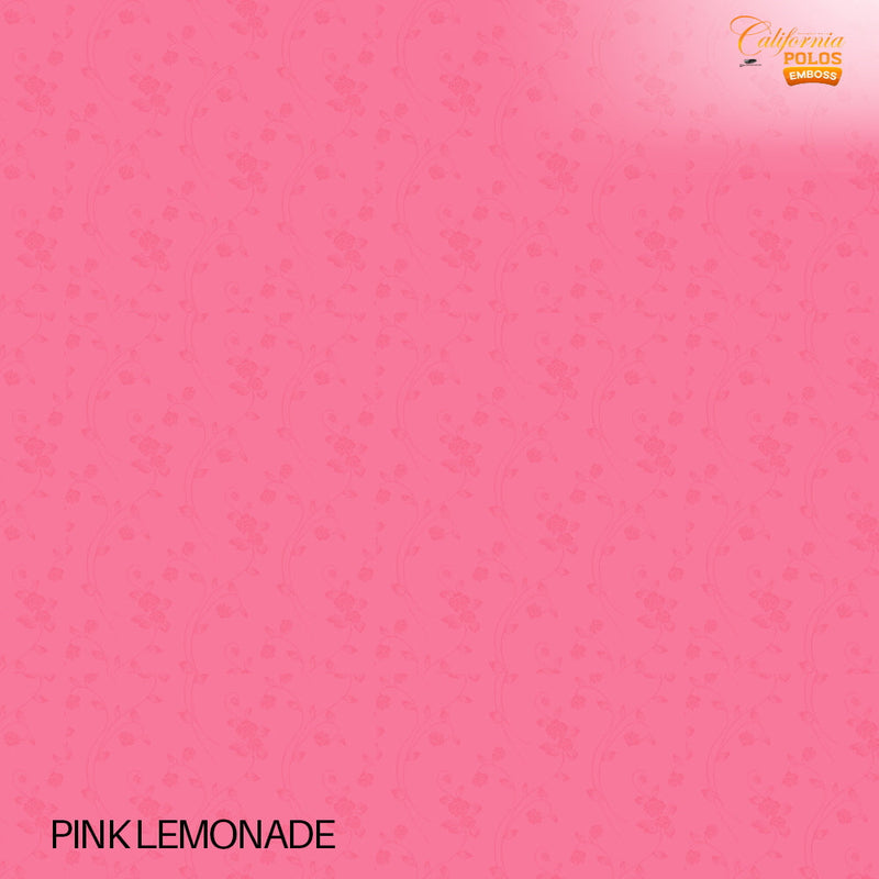 Bed Cover California Polos Fitted - Pink Lemonade
