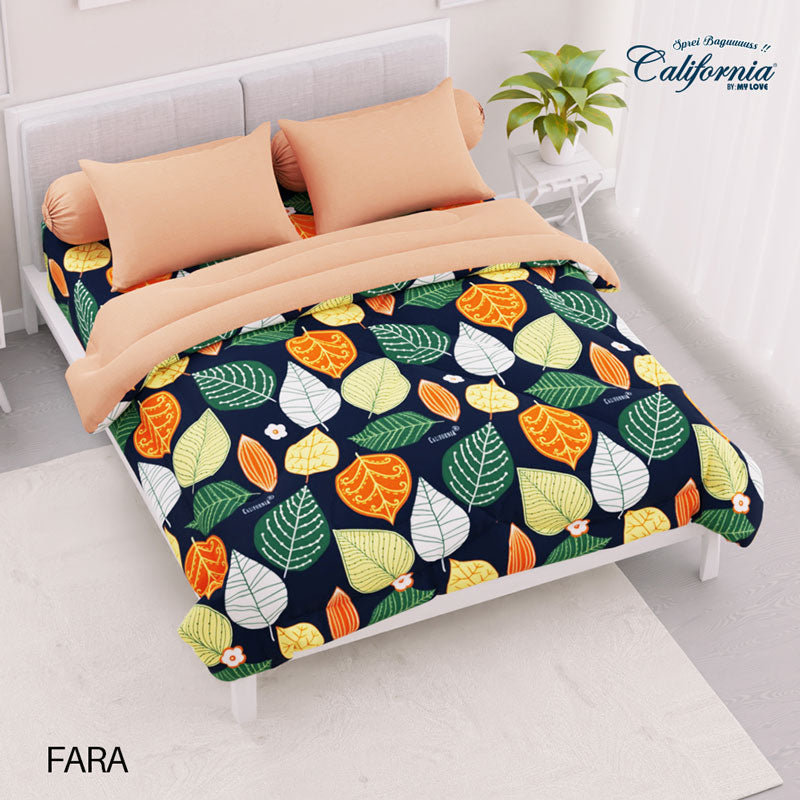 Bed Cover California Fitted - Fara - My Love Bedcover