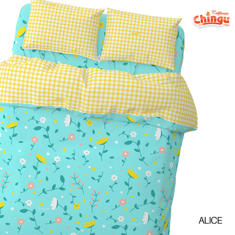 Bed Cover California Chingu Fitted - Alice - My Love Bedcover