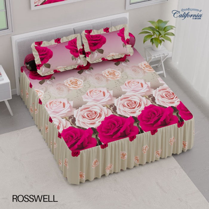 Sprei California Rumbai - Rosswell - My Love Bedcover