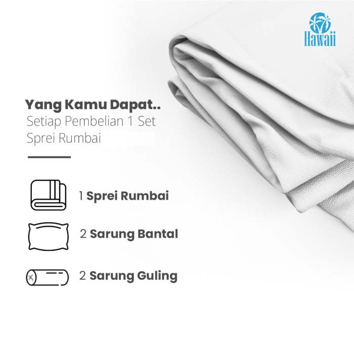 Sprei Hawaii Rumbai - Adenia