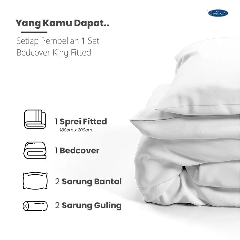 Bed Cover California Fitted - Armila