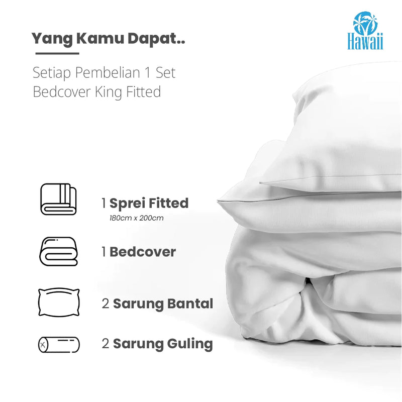 Bed Cover Hawaii Fitted - Adenia